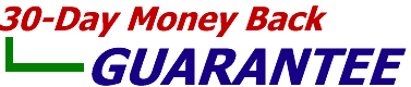 30-Day Money Back Satisfaction Guarantee!